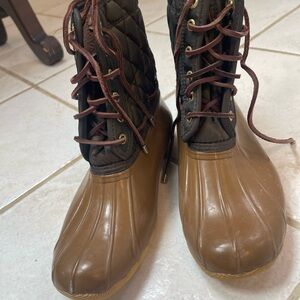 Sperry rain boots. Size 7.5